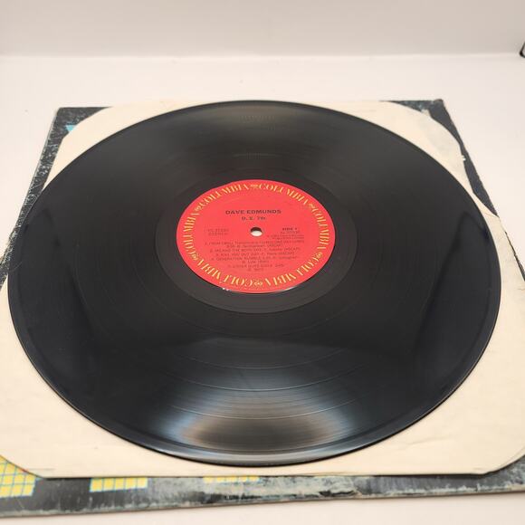 Dave Edmunds DE 7th Vinyl Record 1982 - Picture 3 of 6